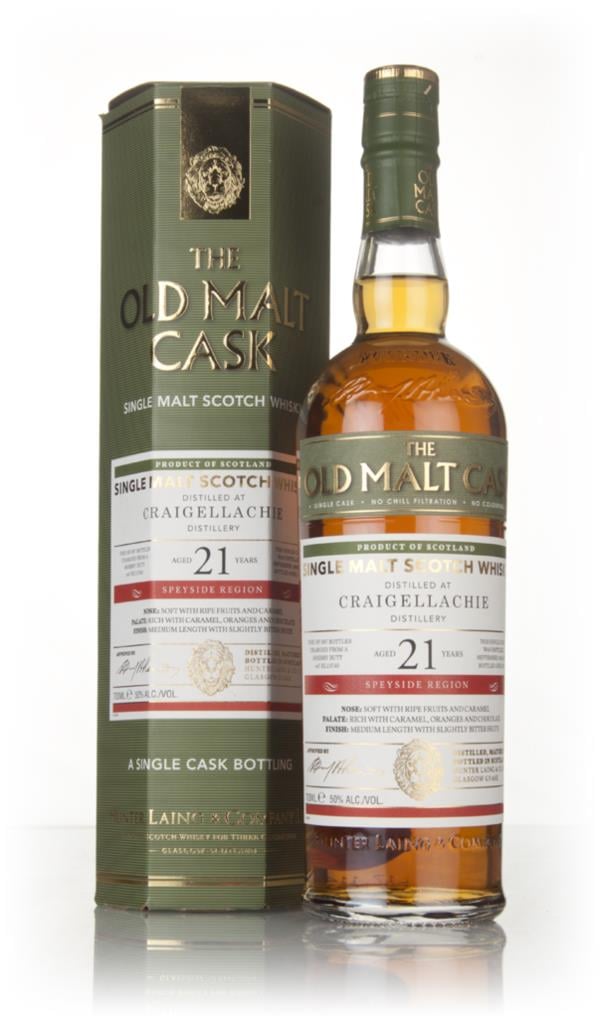 Craigellachie 21 Year Old (cask 13740) - Old Malt Cask (Hunter Laing) Single Malt Whisky