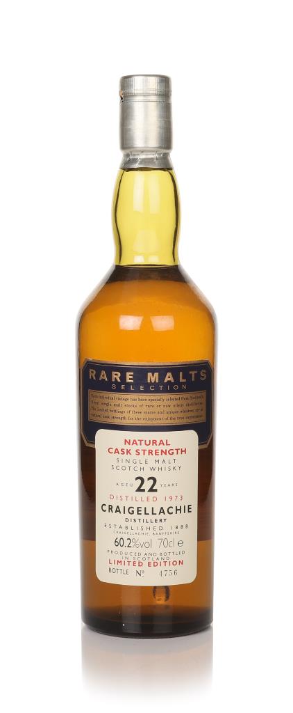 Craigellachie 22 Year Old 1973 - Rare Malts Single Malt Whisky