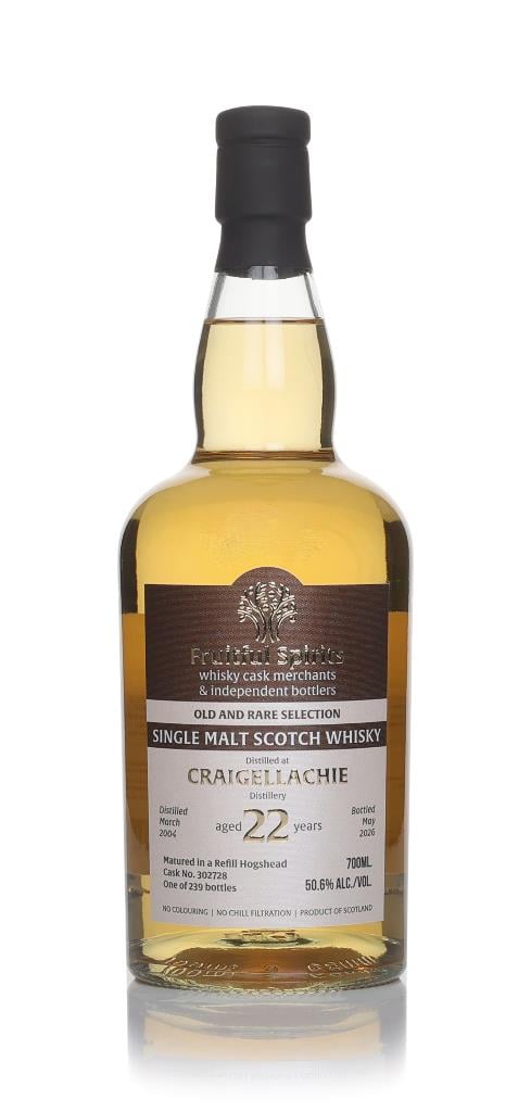 Craigellachie 22 Year Old 2004 (cask 302728) - Fruitful Spirits Single Malt Whisky