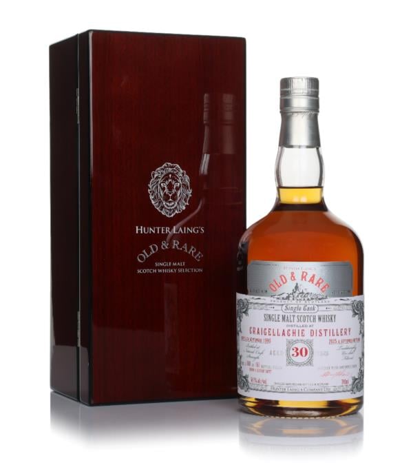 Craigellachie 30 Year Old 1995 - Old & Rare Platinum (Hunter Laing) Single Malt Whisky