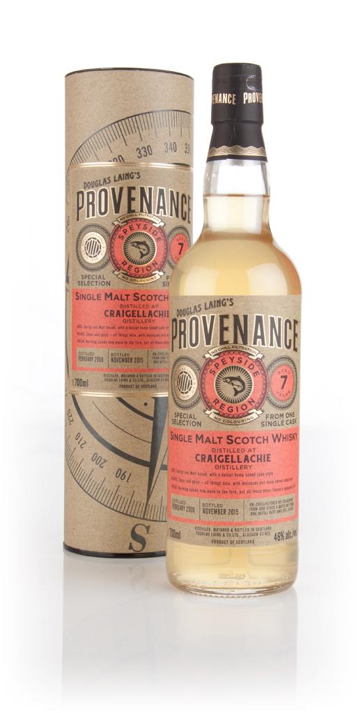 Craigellachie 7 Year Old 2008 (cask 10995) - Provenance (Douglas Laing Single Malt Whisky