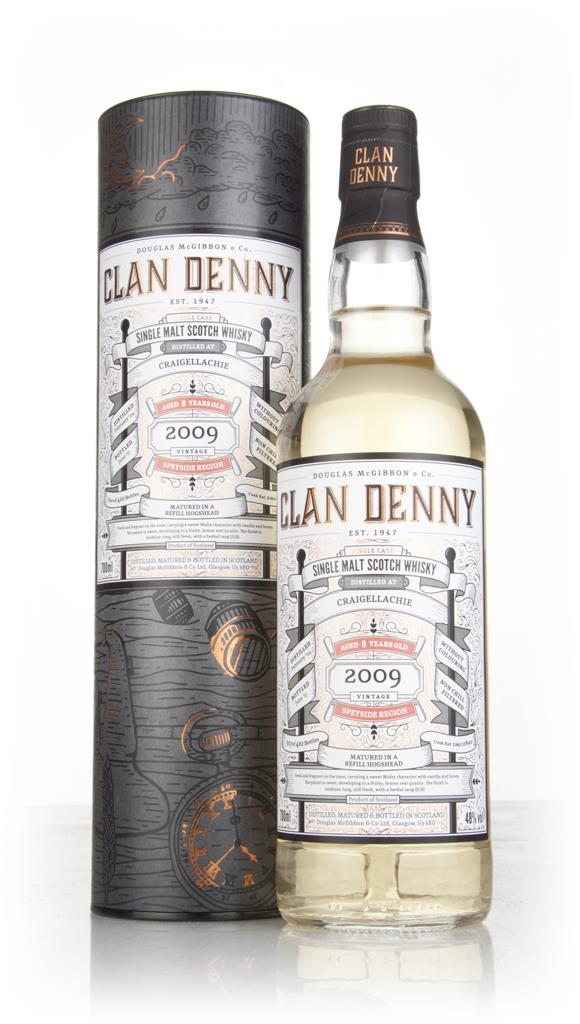 Craigellachie 8 Year Old 2009 (cask 11890) - Clan Denny (Douglas Laing Single Malt Whisky