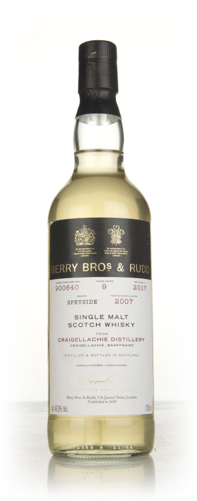 Craigellachie 9 Year Old 2007 (cask 900640) - Berry Bros. & Rudd Single Malt Whisky