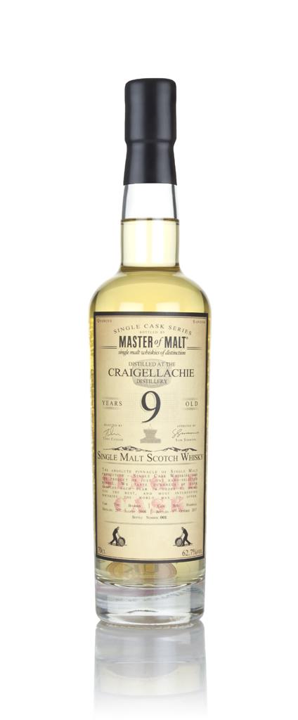 Craigellachie 9 Year Old 2008 - Single Cask (Master of Malt) Single Malt Whisky