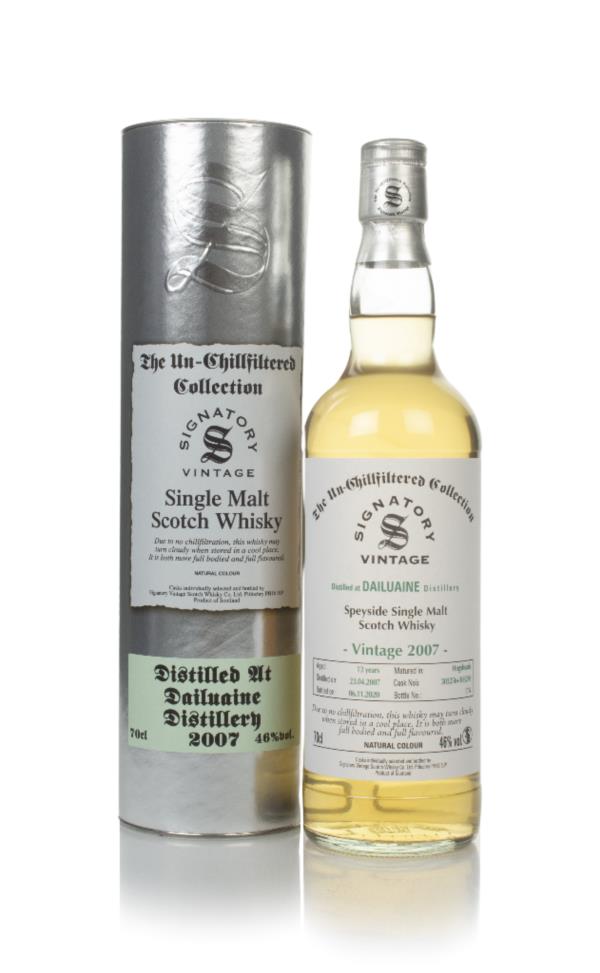 Dailuaine 13 Year Old 2007 (cask 303256 & 303290) - Un-Chillfiltered C Single Malt Whisky