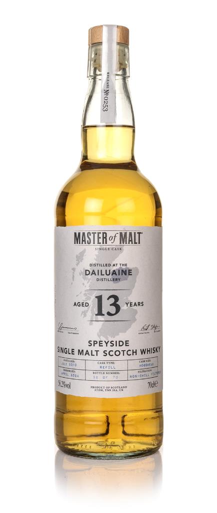 Dailuaine 13 Year Old 2010 Single Cask (Master of Malt) Single Malt Whisky