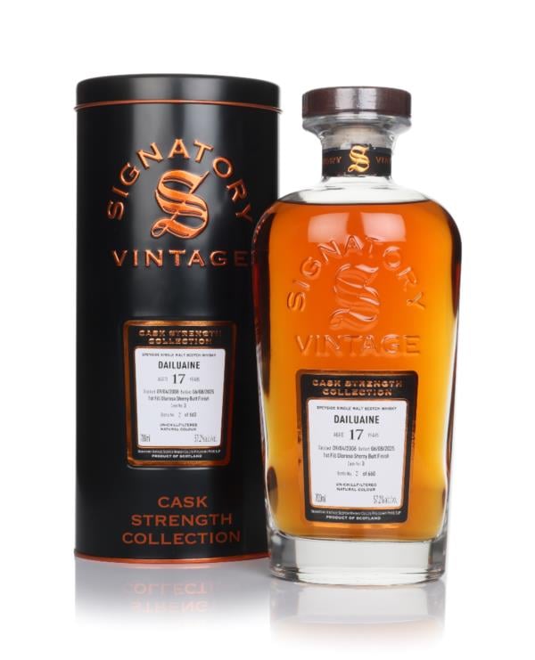 Dailuaine 17 Year Old 2008 (cask 3) - Cask Strength Collection (Signat Single Malt Whisky