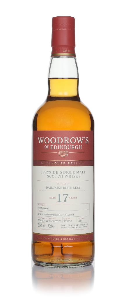 Dailuaine 17 Year Old 2008 - Woodrow's of Edinburgh Single Malt Whisky