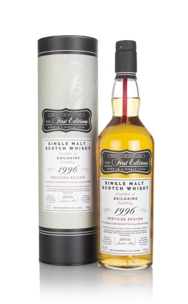 Dailuaine 18 Year Old 1996 (cask 13829) - The First Editions (Hunter L Single Malt Whisky