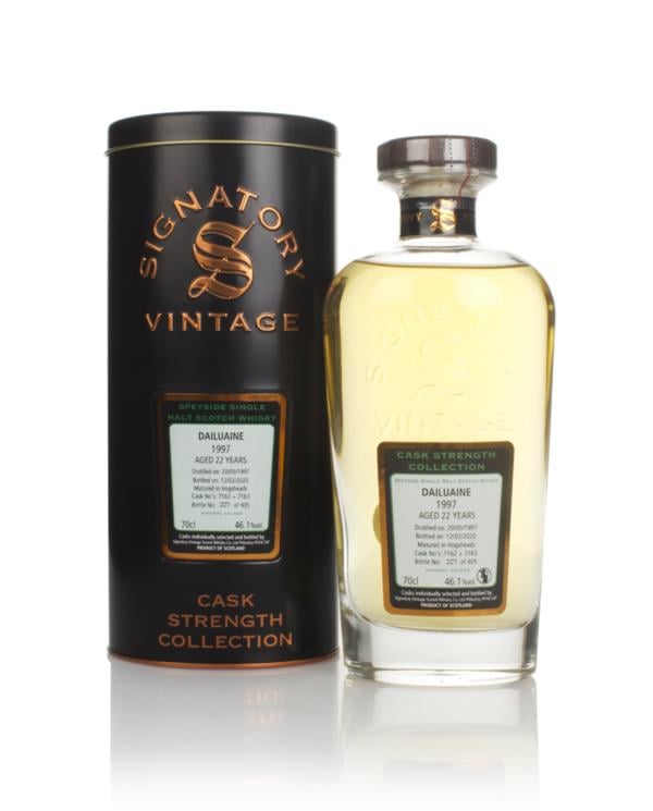 Dailuaine 22 Year Old 1997 (casks 7162 & 7163) - Cask Strength Collect Single Malt Whisky