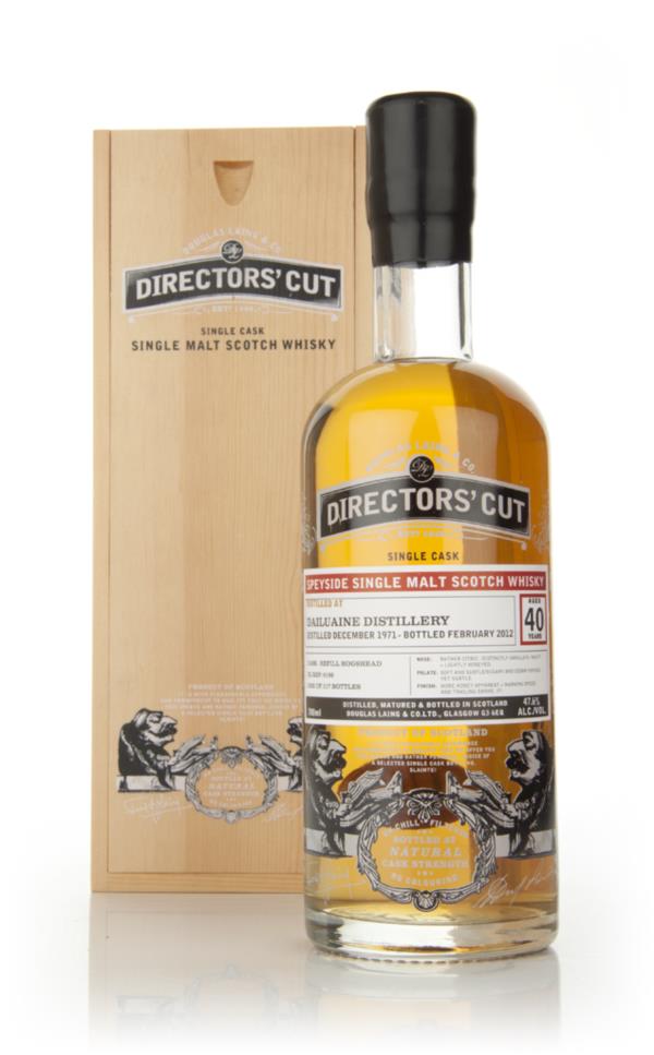 Dailuaine 40 Year Old 1971 (cask 8186) - Directors' Cut (Douglas Laing Single Malt Whisky
