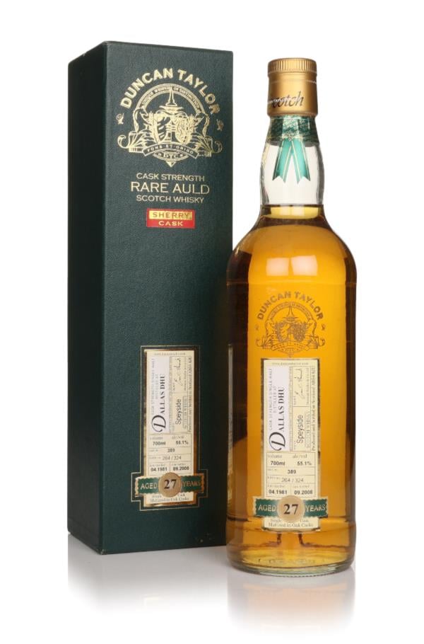 Dallas Dhu 27 Year Old 1981 - Rare Auld (Duncan Taylor) Single Malt Whisky