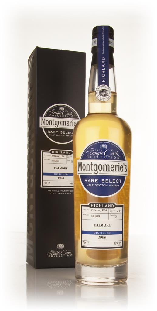 Dalmore 19 Year Old 1990 - Rare Select (Montgomerie's) Single Malt Whisky