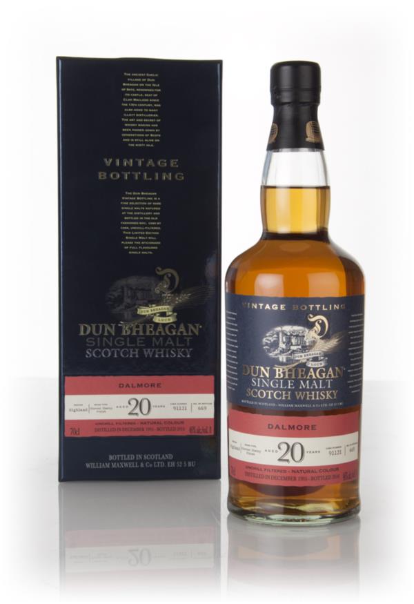 Dalmore 20 Year Old 1995 (cask 91121) - Dun Bheagan (Ian Macleod) Single Malt Whisky