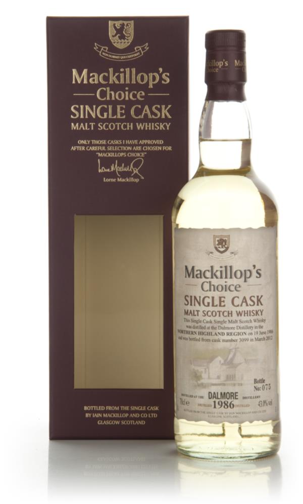 Dalmore 25 Year Old 1986 (cask 3099) - Mackillop's Choice Single Malt Whisky