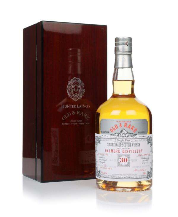 Dalmore 30 Year Old 1991 - Old & Rare (Hunter Laing) Single Malt Whisky