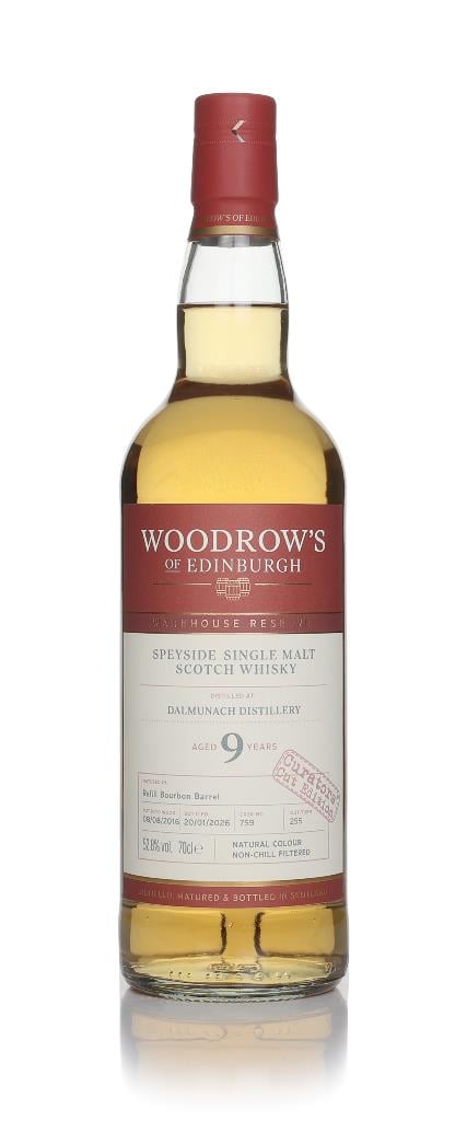 Dalmunach 9 Year Old 2016 (Cask 759) - Woodrow's Of Edinburgh Single Malt Whisky
