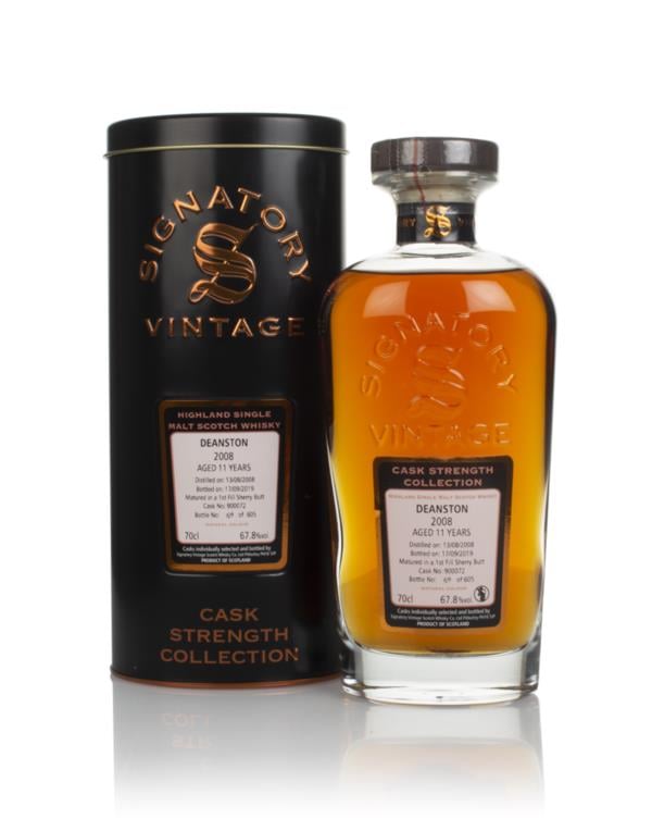 Deanston 11 Year Old 2008 (cask 900072) - Cask Strength Collection (Si Single Malt Whisky