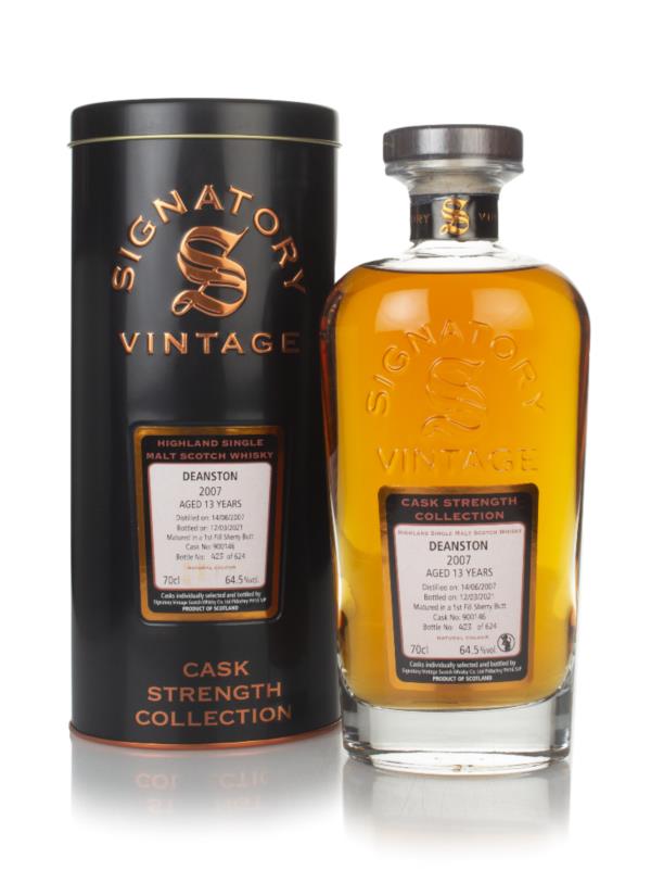 Deanston 13 Year Old 2007 (cask 900146) - Cask Strength Collection (Si Single Malt Whisky