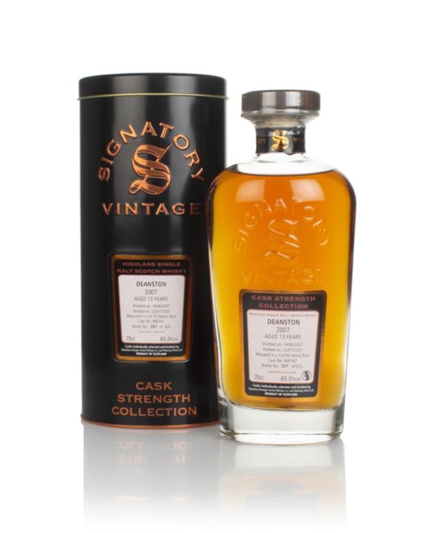 Deanston 13 Year Old 2007 (cask 900147) - Cask Strength Collection (Si Single Malt Whisky