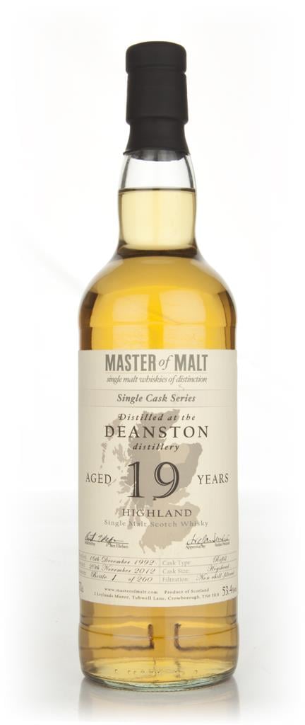 Deanston 19 Year Old - Single Cask (Master of Malt) Single Malt Whisky