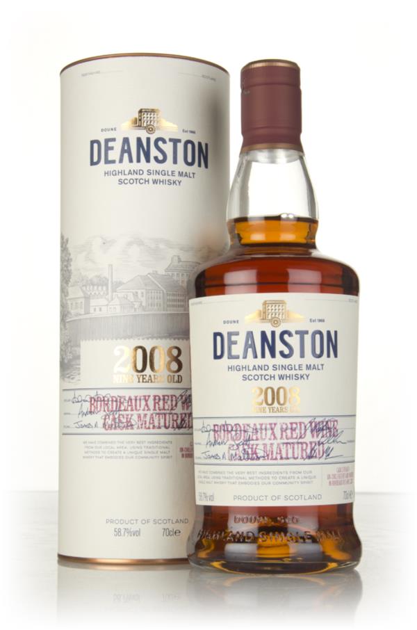 Deanston 9 Year Old 2008 - Bordeaux Red Wine Cask Matured Single Malt Whisky