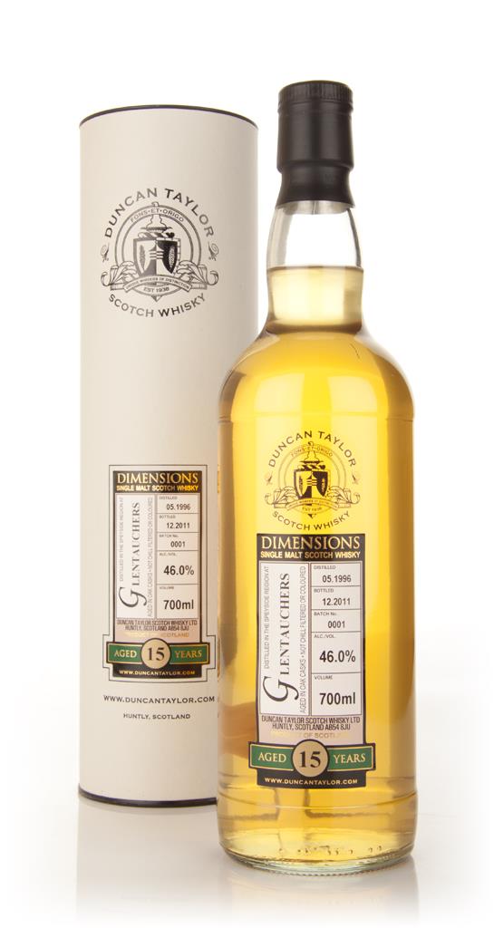 Glentauchers 15 Year Old 1996 - Dimensions (Duncan Taylor) Single Malt Whisky