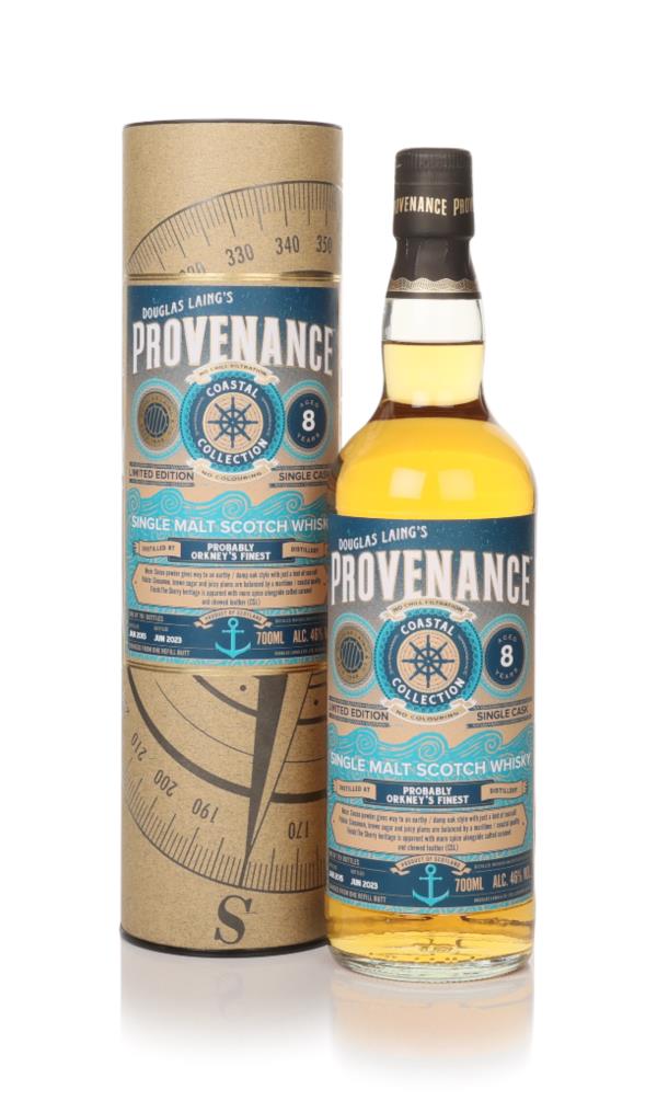 Probably Orkney's Finest 8 Year Old 2015 - Provenance Coastal Collecti Single Malt Whisky