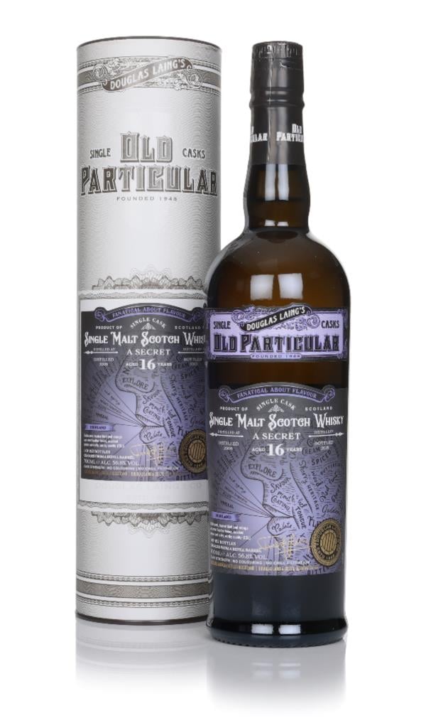 Secret Highland 16 Year Old 2009 Fanatical About Flavour Cask Strength Single Malt Whisky