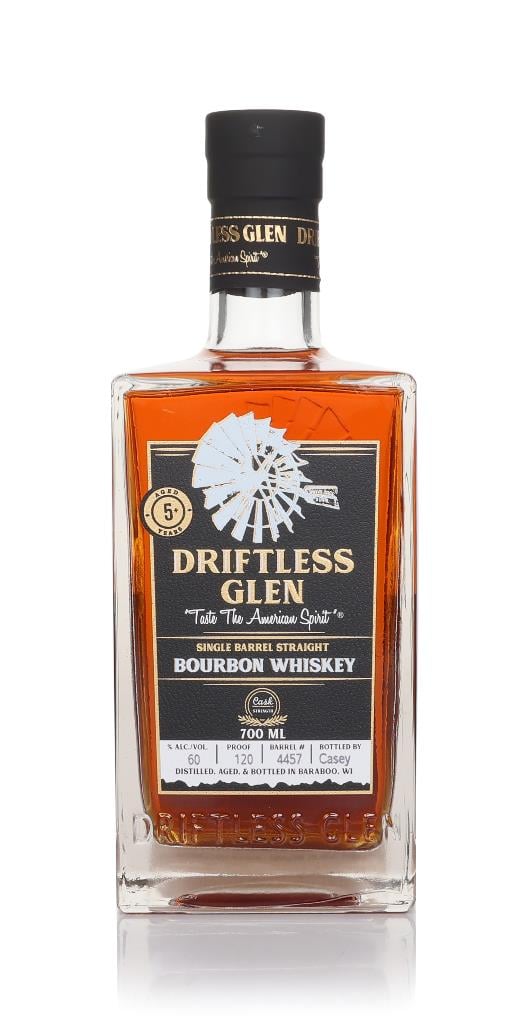 Driftless Glen 5 Year Old Single Barrel Bourbon Whiskey Driftless Glen 5 Year Old Single Barrel Bourbon Whiskey