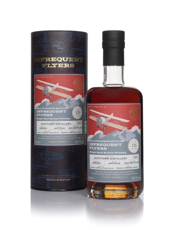 Dufftown 15 Year Old 2010 (cask 806200) - Infrequent Flyers (Alistair Single Malt Whisky