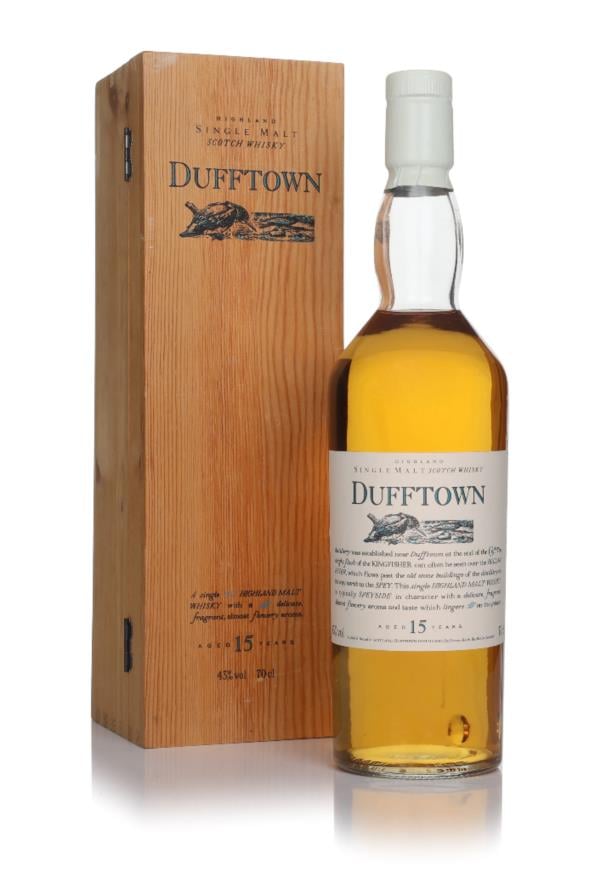 Dufftown 15 Year Old - Flora and Fauna (with White Cap and Wooden Box) Single Malt Whisky