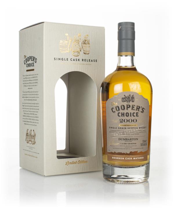 Dumbarton 20 Year Old 2000 (cask 211097) -  The Cooper's Choice (The V Grain Whisky