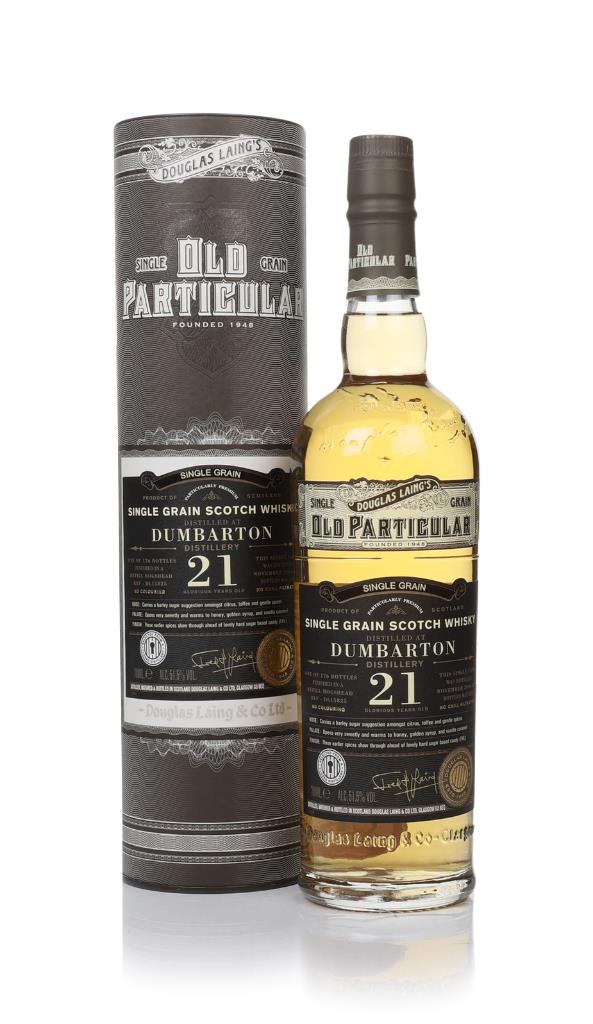 Dumbarton 21 Year Old 2000 (cask 15825) - Old Particular (Douglas Lain Grain Whisky