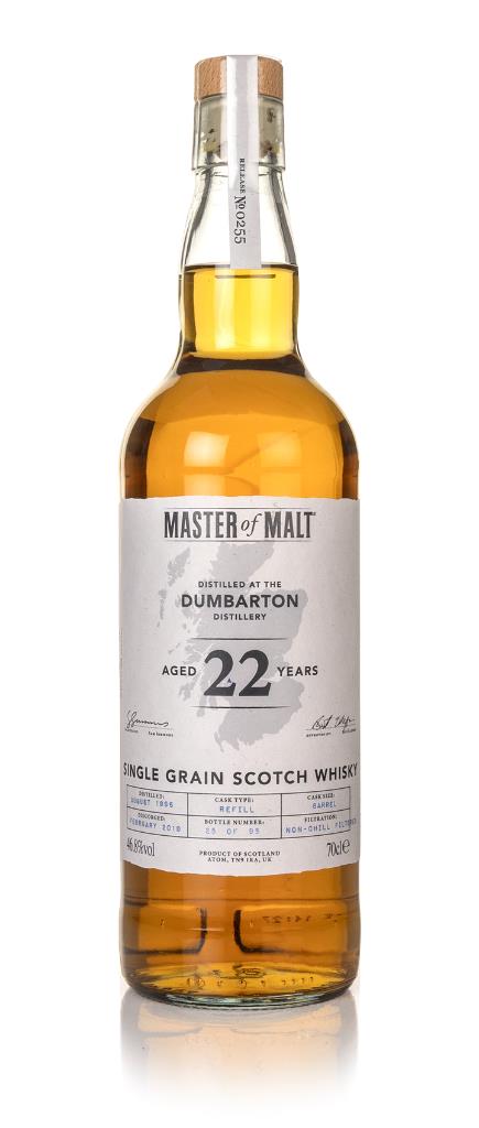 Dumbarton 22 Year Old 1996 (Master of Malt) Grain Whisky