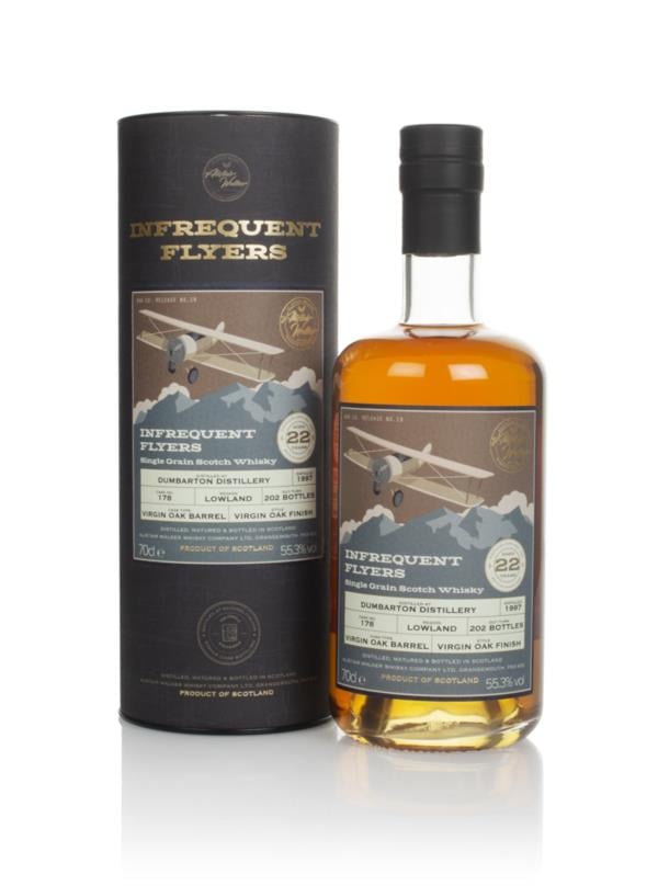 Dumbarton 22 Year Old 1997 (cask 178) - Infrequent Flyers (Alistair Wa Grain Whisky