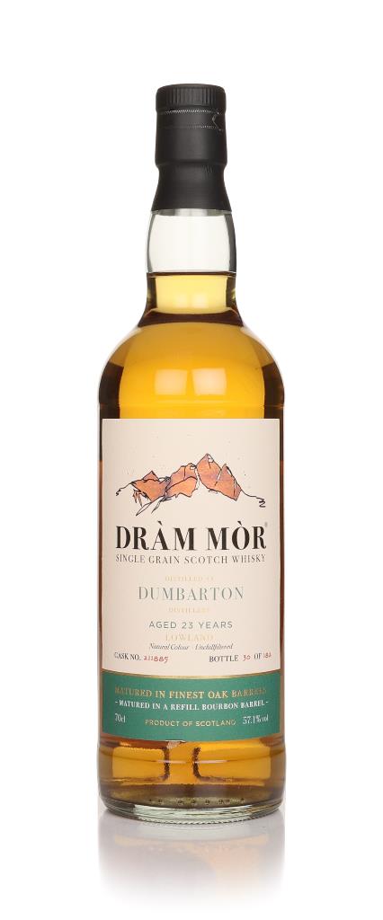 Dumbarton 23 Year Old (cask 211885) - Dram Mor Grain Whisky