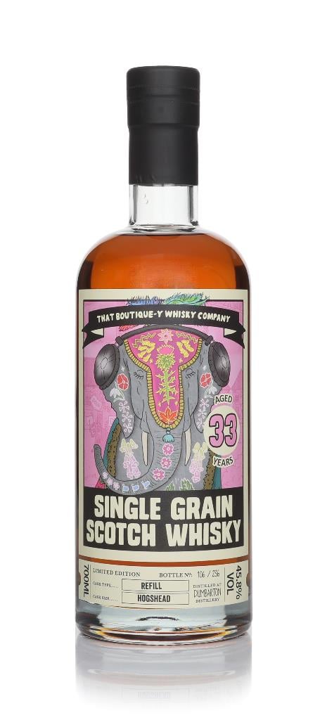 Dumbarton 33 Year Old (That Boutique-y Whisky Company) Grain Whisky Dumbarton 33 Year Old (That Boutique-y Whisky Company) Grain Whisky