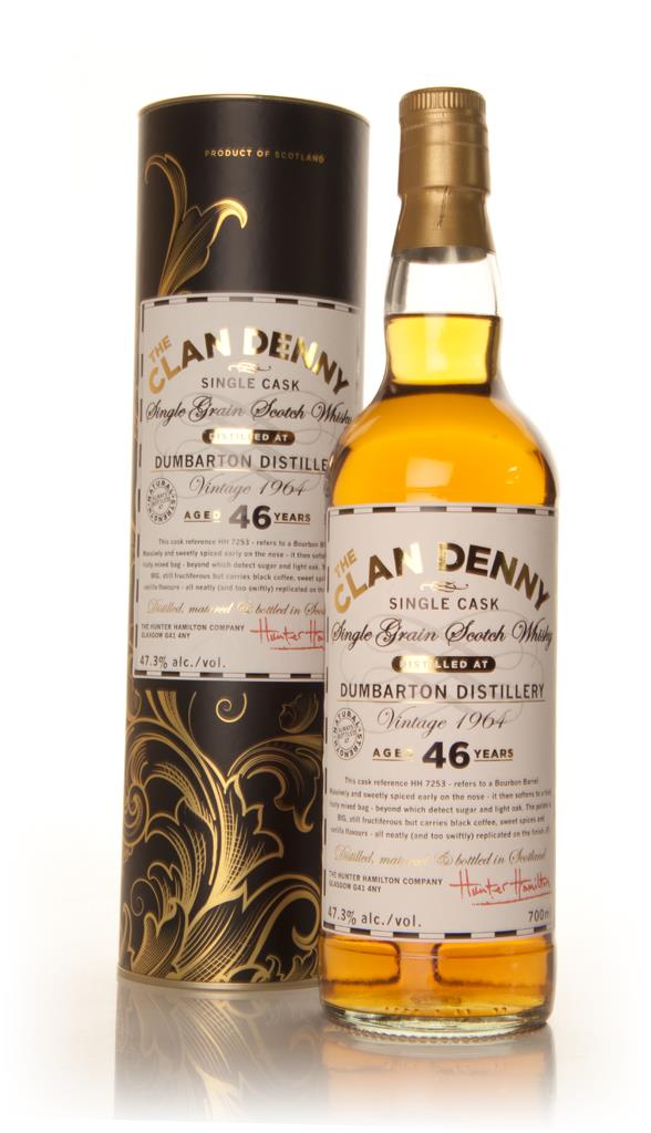 Dumbarton 46 Year Old 1964 - The Clan Denny (Douglas Laing) Grain Whisky
