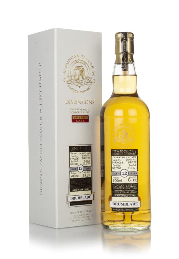 Drumblade 12 Year Old 2008 (cask 14900063) - Dimensions (Duncan Taylor Blended Malt Whisky