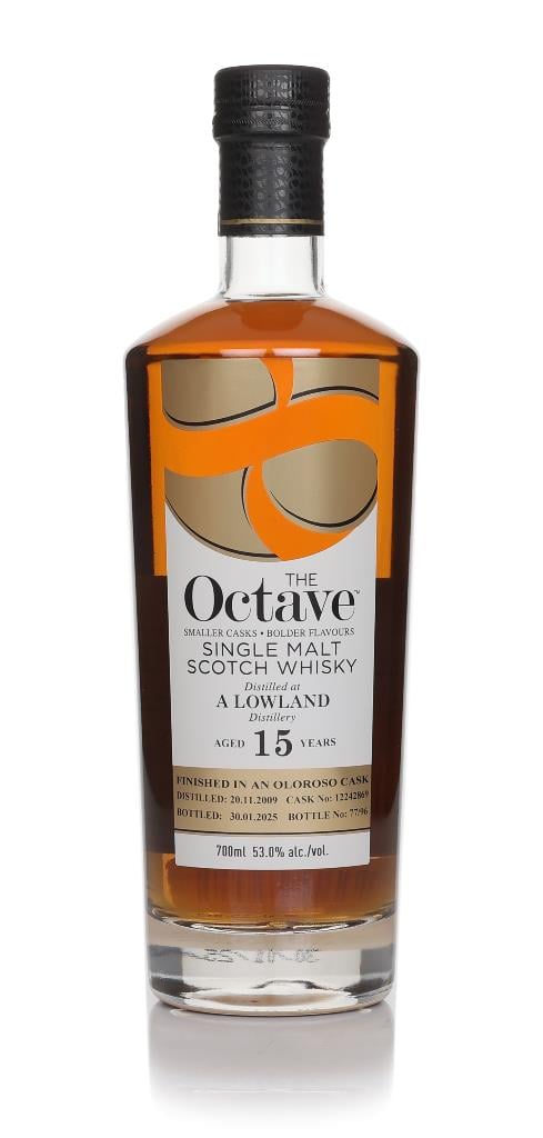 Lowland Single Malt 15 Year Old 2009 (cask 12242869) - The Octave (Dun Single Malt Whisky