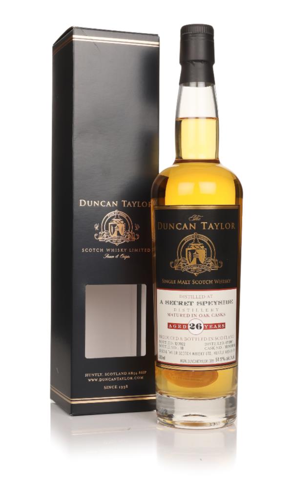 Secret Speyside 26 Year Old 1996 (cask 1031409161) (Duncan Taylor) Single Malt Whisky