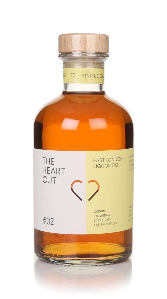 East London Liquor Co. 3 Year Old 2019 - The Heart Cut #2 Rye Whisky