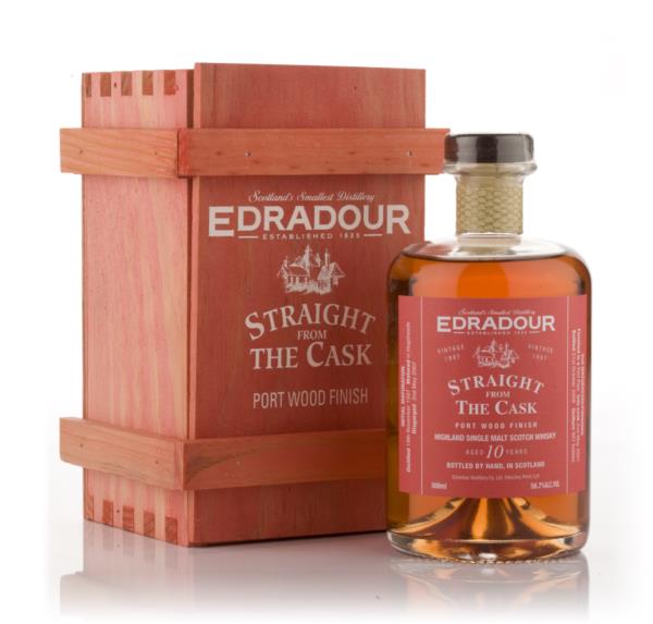 Edradour 10 Year Old 1997 Port Wood Finish - Straight from the Cask Single Malt Whisky