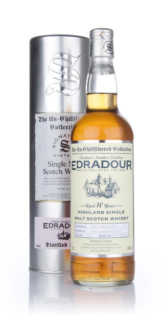 Edradour 10 Year Old 1999 - Un-Chillfiltered (Signatory) Single Malt Whisky