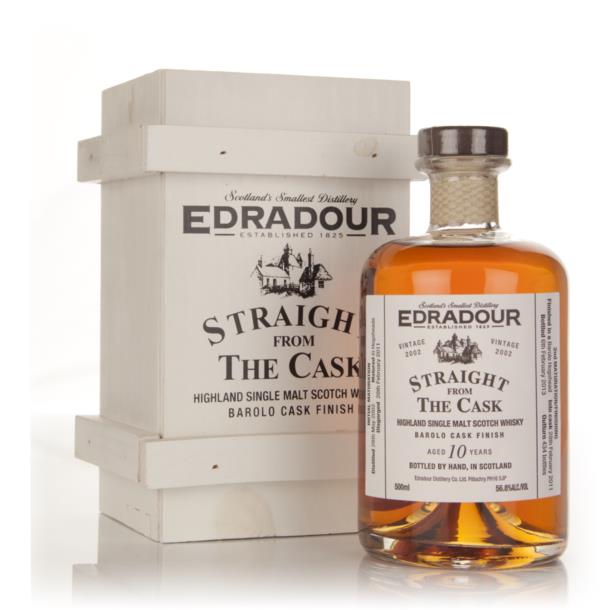 Edradour 10 Year Old 2002 Barolo Cask Finish 56.8% - Straight From The Single Malt Whisky