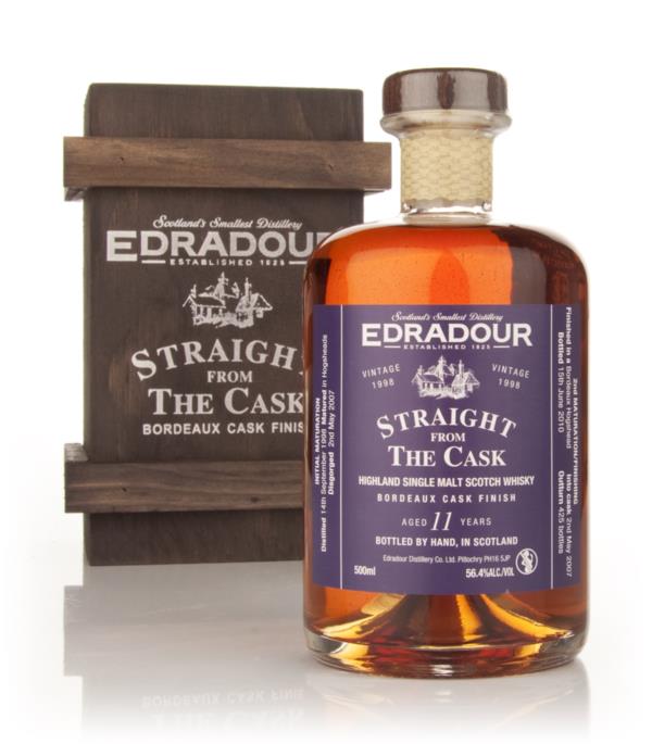 Edradour 11 Year Old 1998 Bordeaux Cask Finish - Straight from the Cas Single Malt Whisky