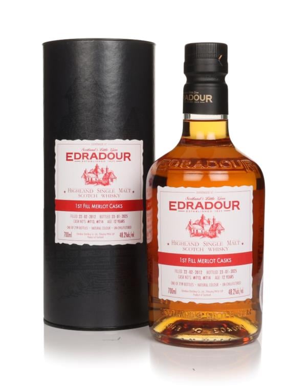 Edradour 12 Year Old 2012 - Michael Eppan Merlot Single Malt Whisky
