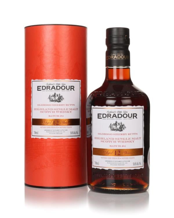 Edradour 12 Year Old 2012 Sherry Cask Strength Batch #4 Single Malt Whisky