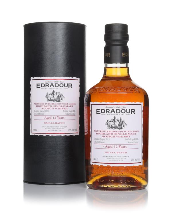 Edradour Burgundy 12 Year Old 2013 - Wine Cask Matured Single Malt Whisky